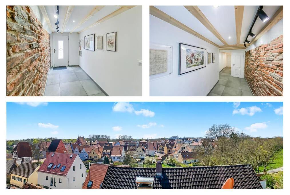 Stylisches Apartment Mit Terrasse In Der Altstadt Von Donauwörth المظهر الخارجي الصورة